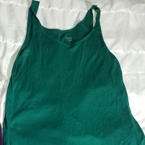Teal mossimo tank top sz L